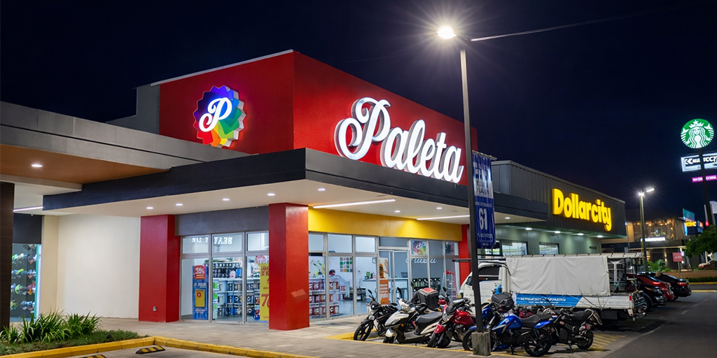 Sistema completo de rotulación para centros comerciales