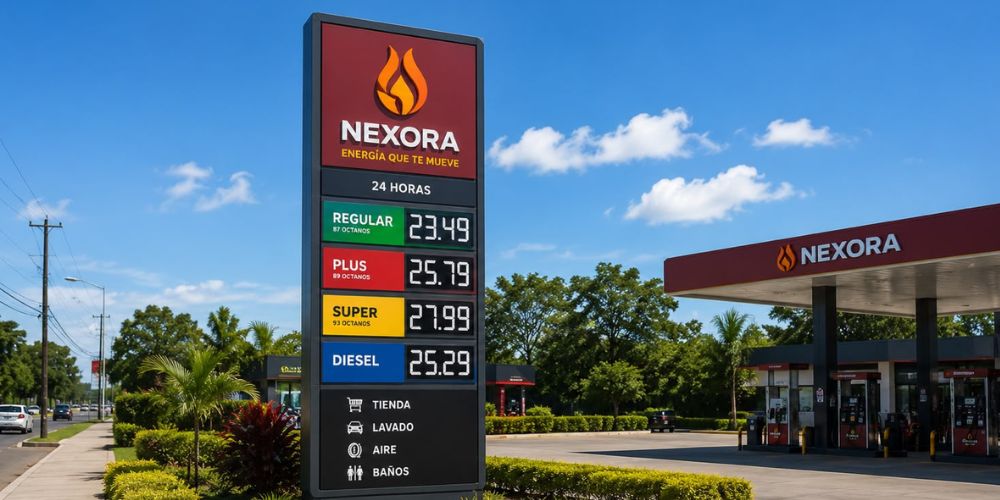 Tótems publicitarios para centros comerciales en Guatemala