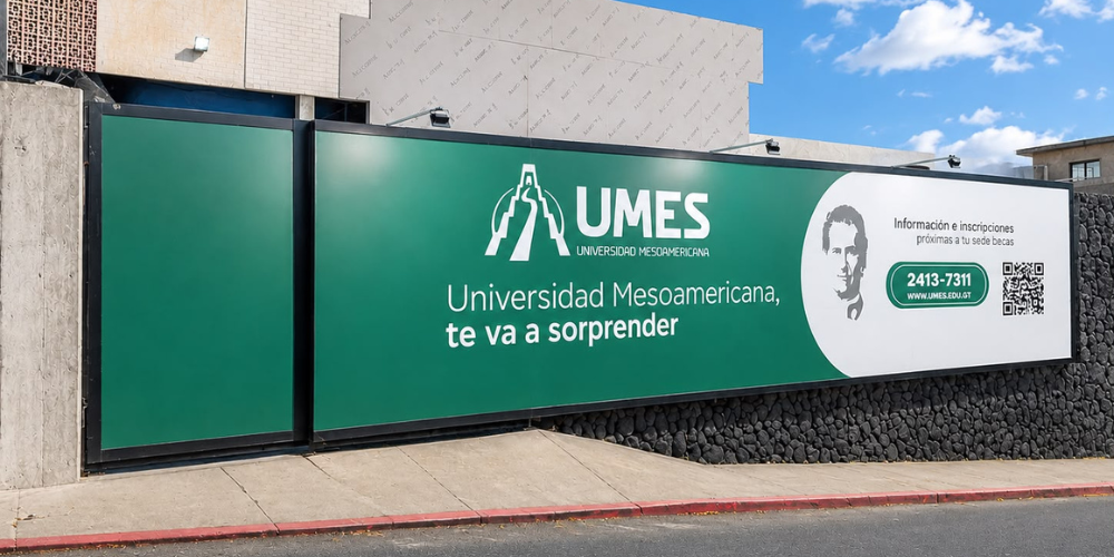 Vallas publicitarias en Guatemala