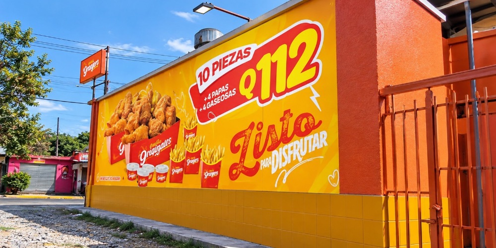Cenefas publicitarias en Guatemala